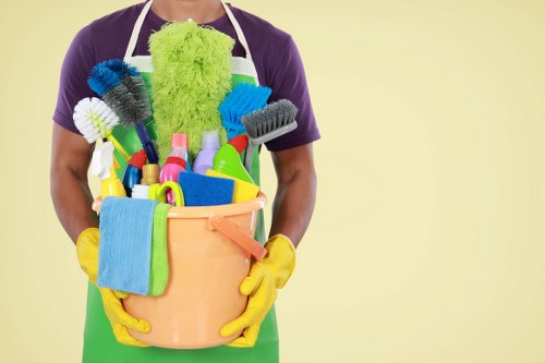 The Hyde Carpet Cleaners team preparing safe carpet cleaning equipment