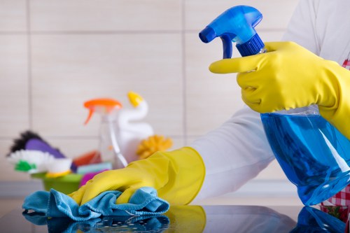 Illustration of ethical cleaning standards and responsible business practices